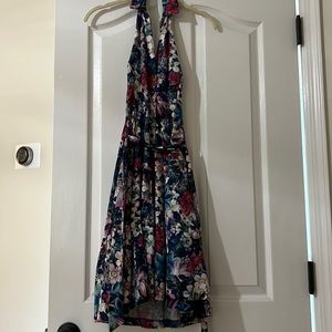 Halter floral dress